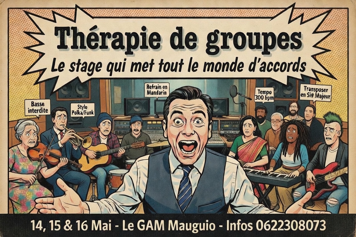 Affiche du stage Thérapie de groupes
